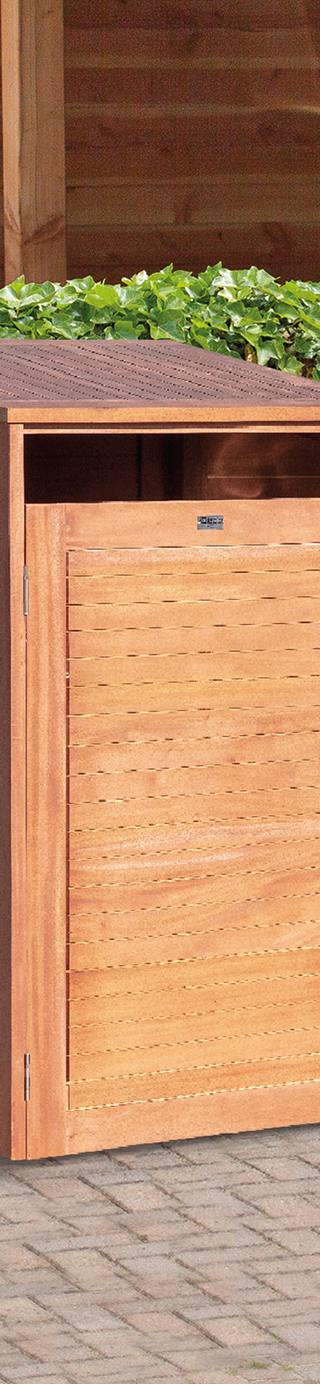 Containerberging hardhout Enkel — 2