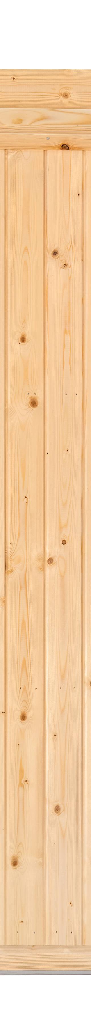Deur enkel D5 LS vuren 90,5 x 196 cm — afbeelding 2