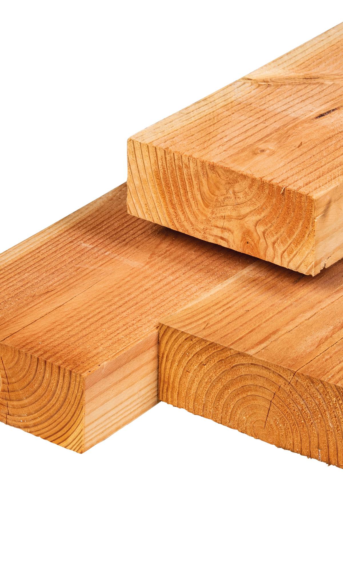 Douglas ligger 6,3 x 17,5 x 305 cm, vers, fijnbezaagd, scherpkantig
