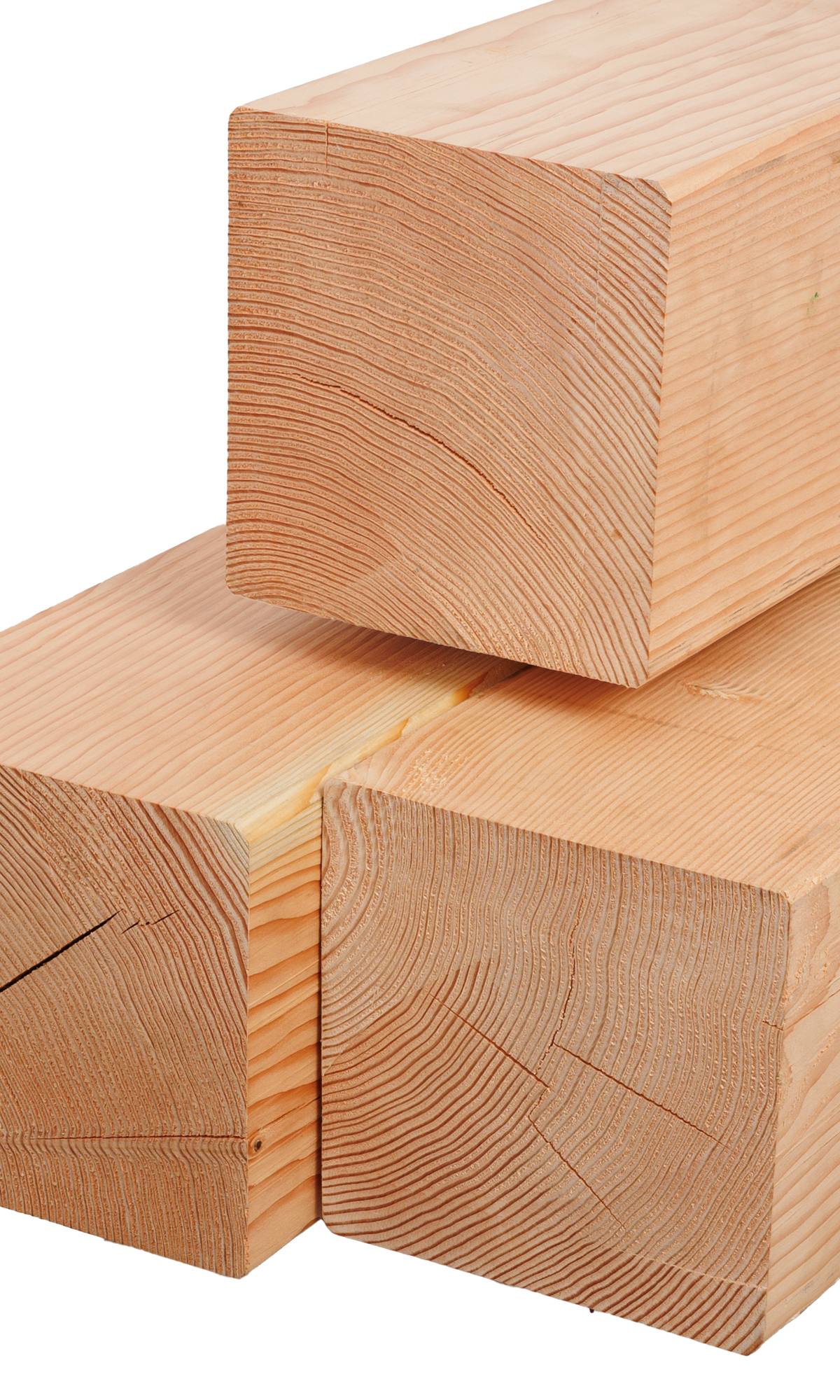 Douglas paal 19,0 x 19,0 x 400 cm, vers, geschaafd, vellingkant