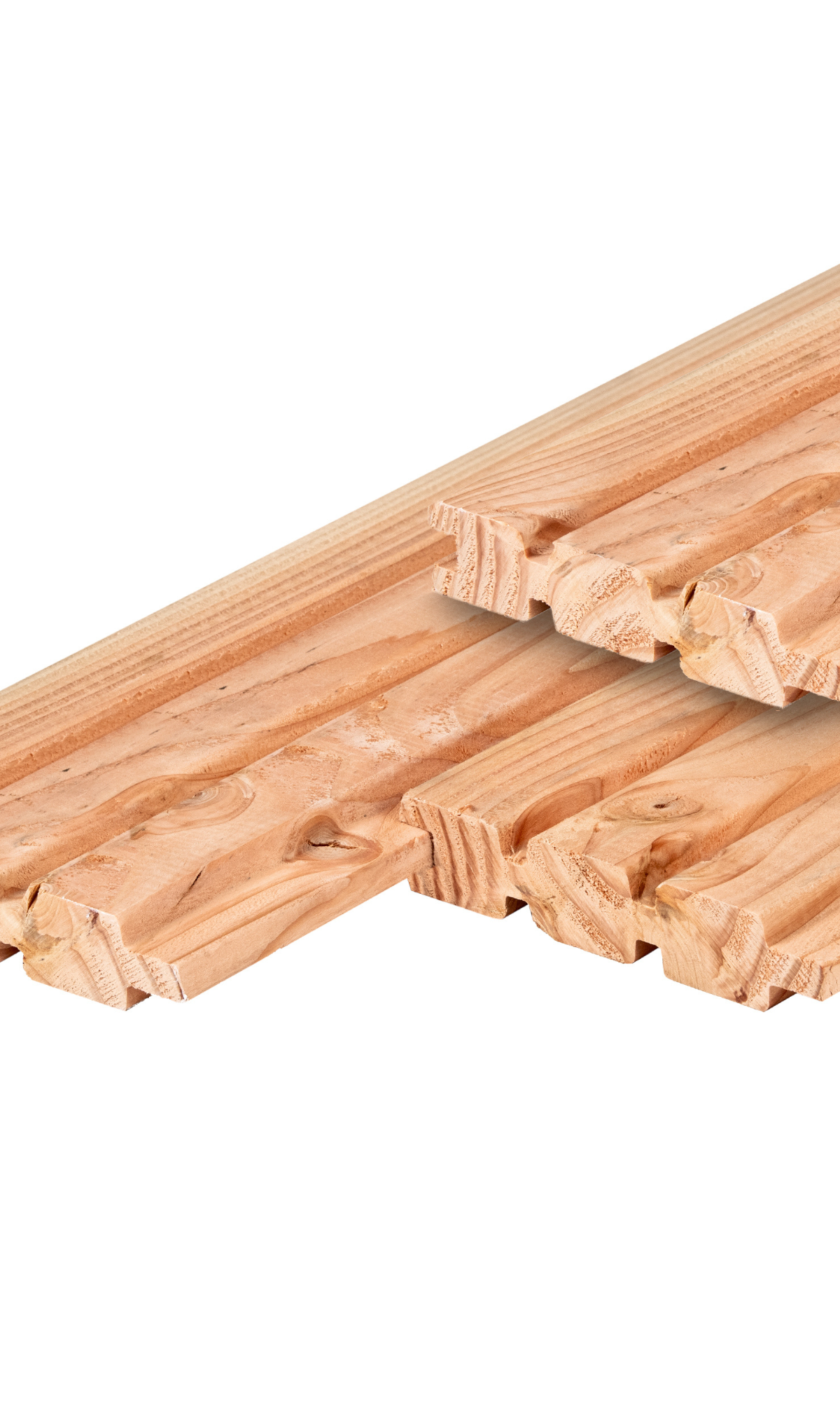 Douglas triple profiel 2,8 x 14,5 x 224 cm, gedroogd, geschaafd