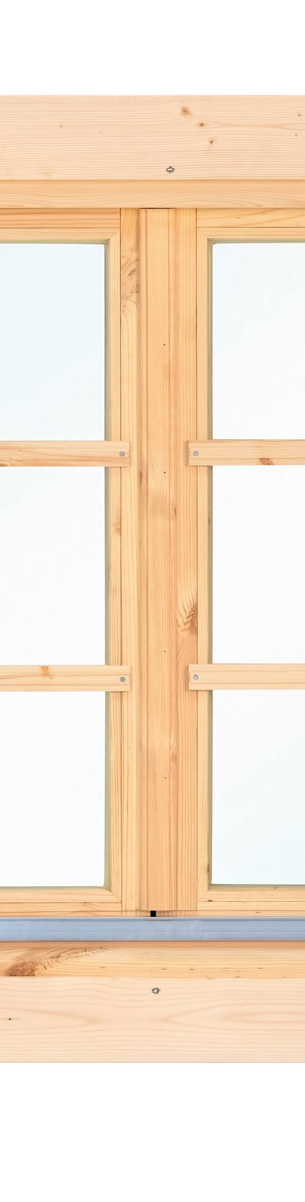 Draai- /kiepraam dubbel L3 vuren 153 x 105,1 cm