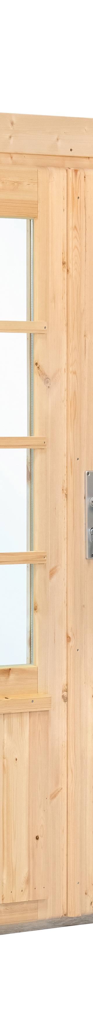 Dubbele deur+kozijn, vuren, dubbel glas DL7 — 1