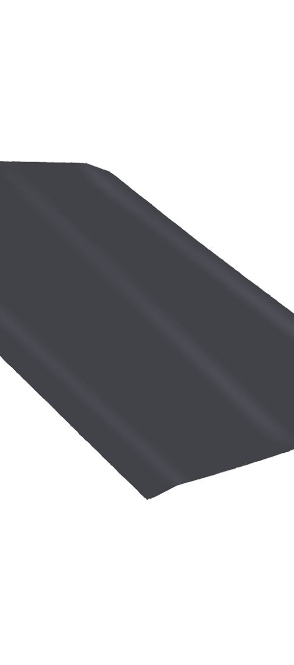 Easy-pan antraciet glans nokvorst 90 cm
