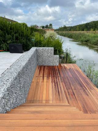 Gaasmat Gabion 4,5 x 4,5 cm Hoofdmat, draaddikte 4,8 mm 100 x 200 cm — 3