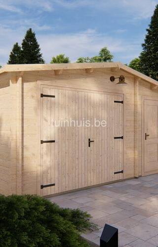 Houten garage Friesland 6x9m 44mm — afbeelding 5