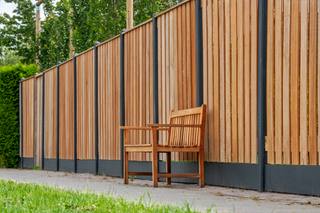 Hardhouten tuinbank Nice — 2