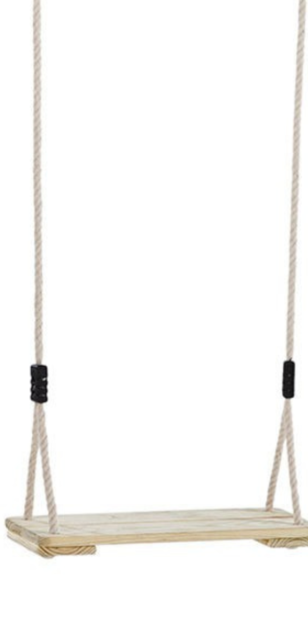 Houten schommeplank geïmpregneerd