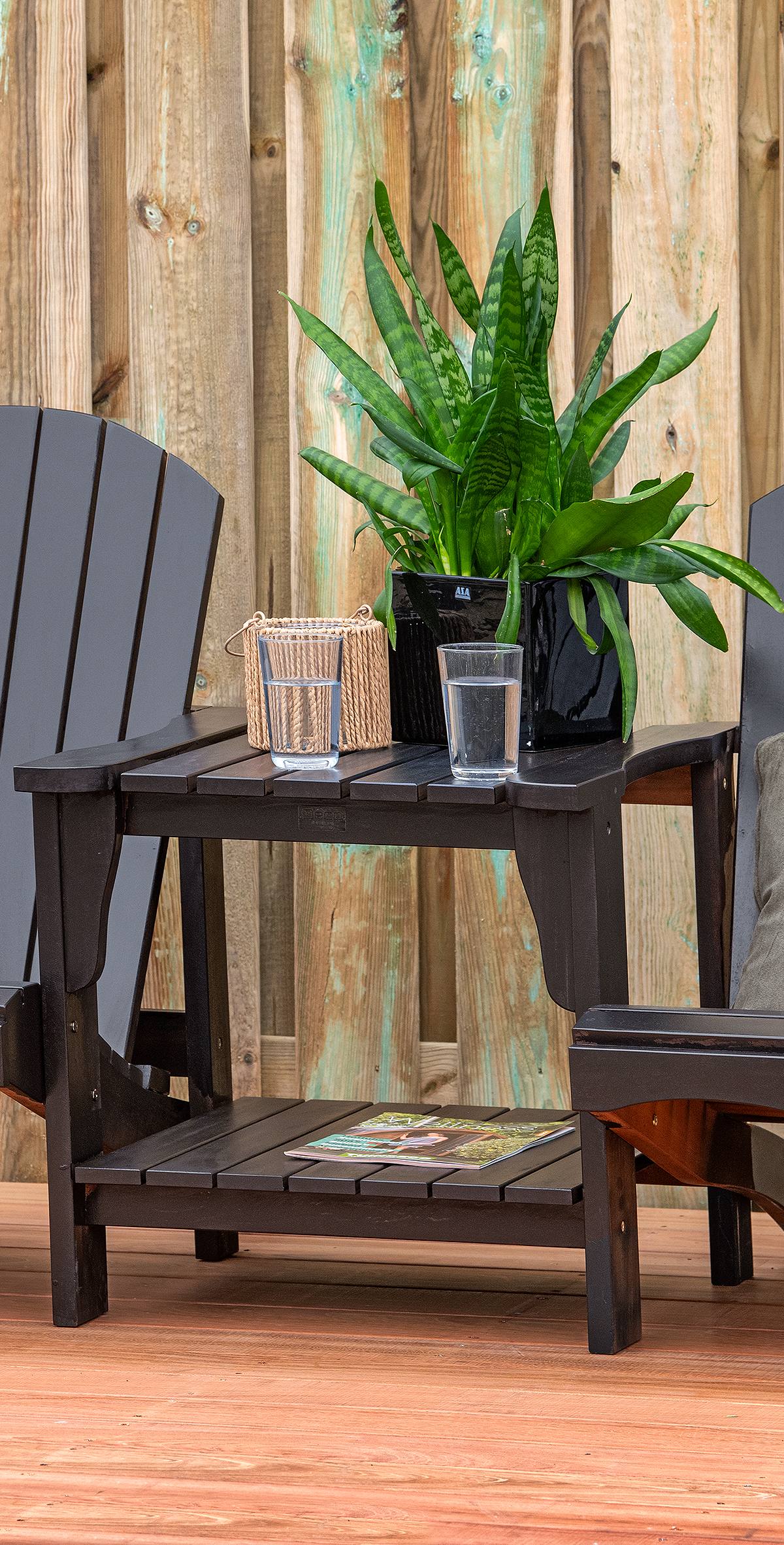Loveseat Relax, zwart gespoten