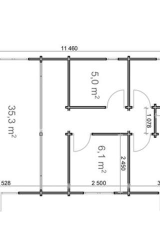 Oostveen 5,96x11,46m 68mm — 2