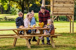 Picknicktafel Superieur 300 cm vuren gedroogd, groen geïmpregneerd — 3