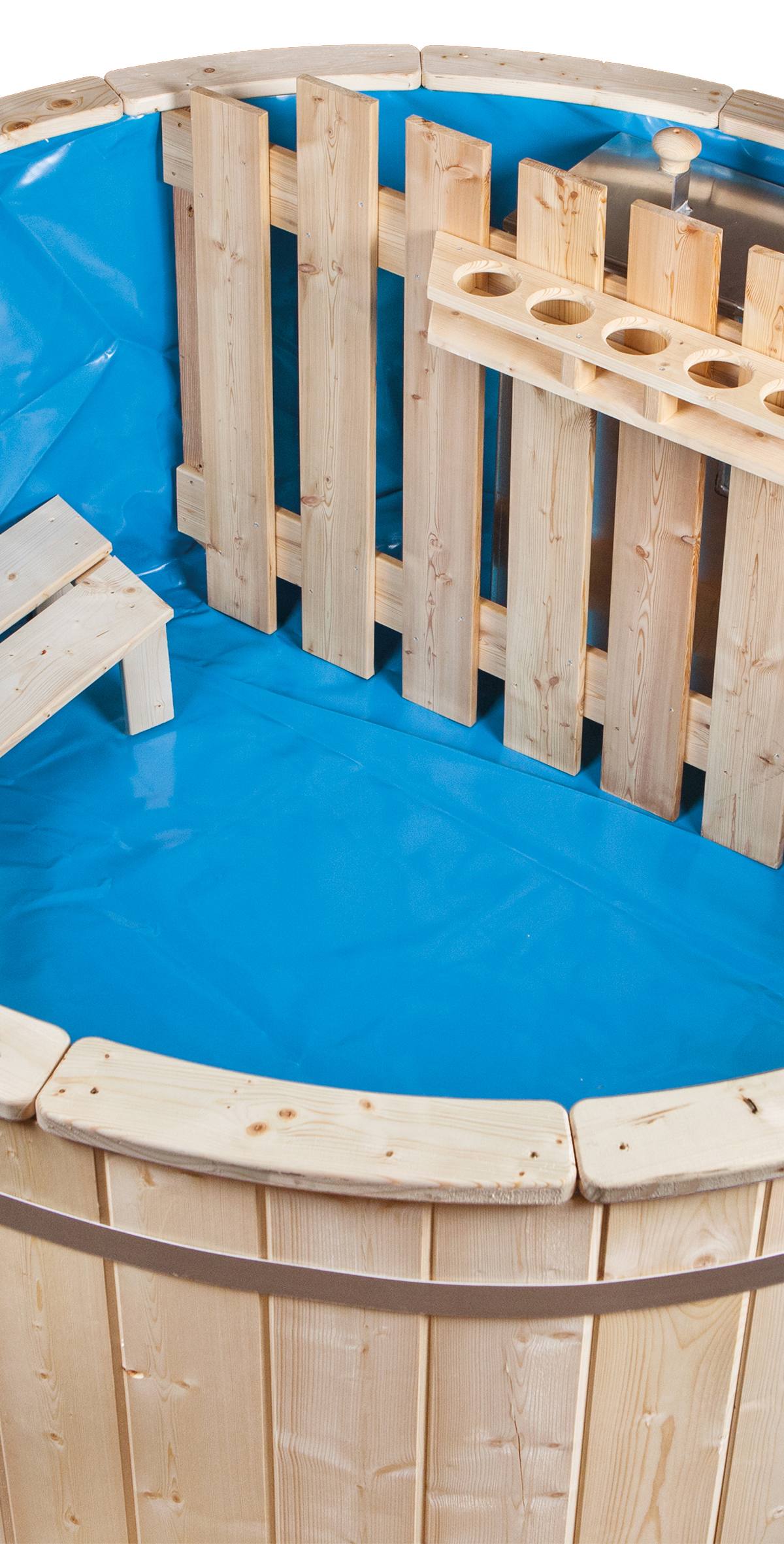 PVC liner blauw