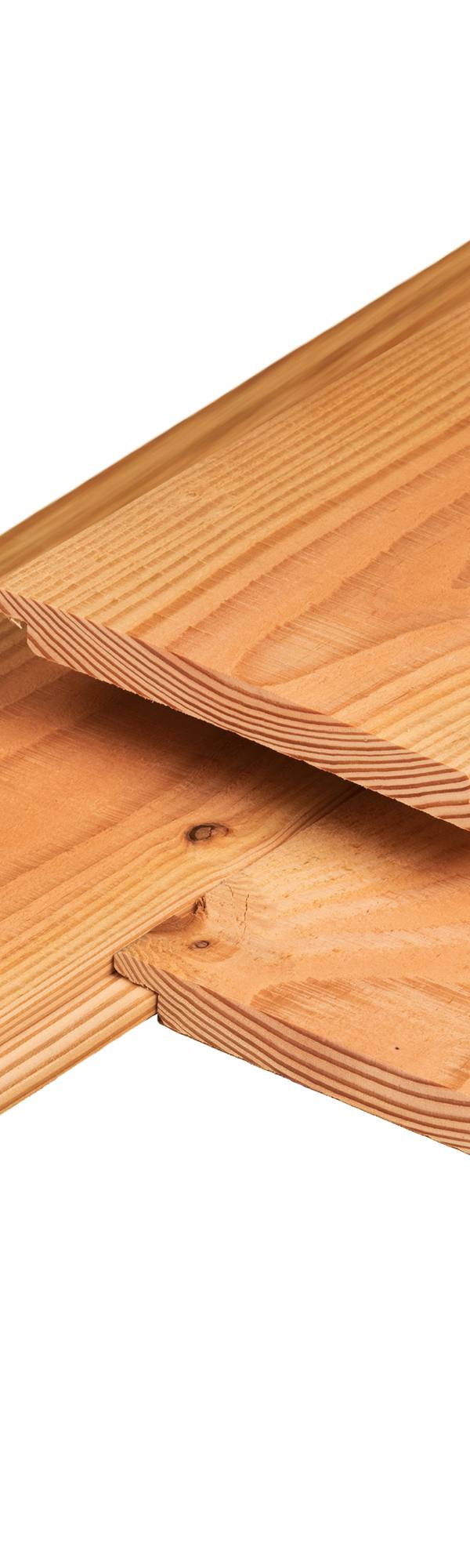 Red Class Wood ME vuren wisselsponning 1,8 x 19,5 x 300 cm, gedroogd, geïmpregneerd, 3 zijden geschaafd, 1 zijde fijnbezaagd, 2 zijden vellingkant