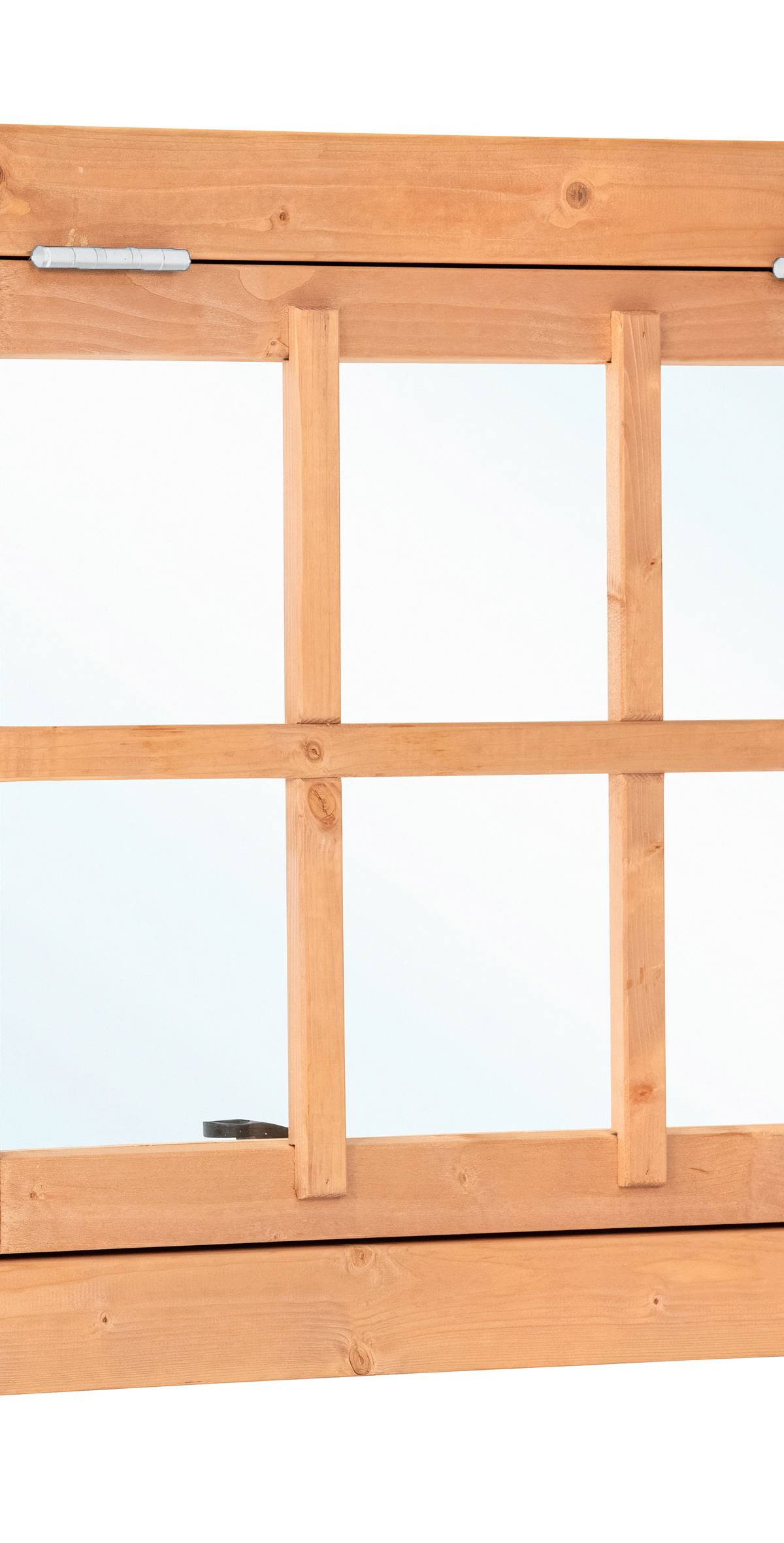 Red Class Wood uitzetraam, 6-ruits Uitzetraam B900 x H700 mm buitenmaat (rvs beslagset)