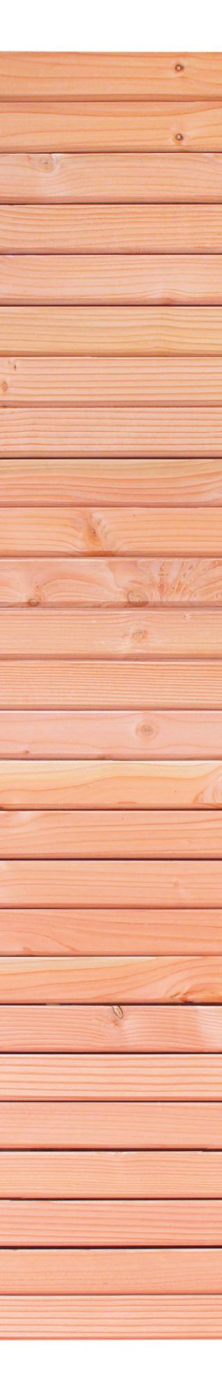 Rhombusscherm Klagenfurt, douglas, RVS-geschroefd, enkelzijdig bekleed, 30-planks 180 x 180 cm — 1