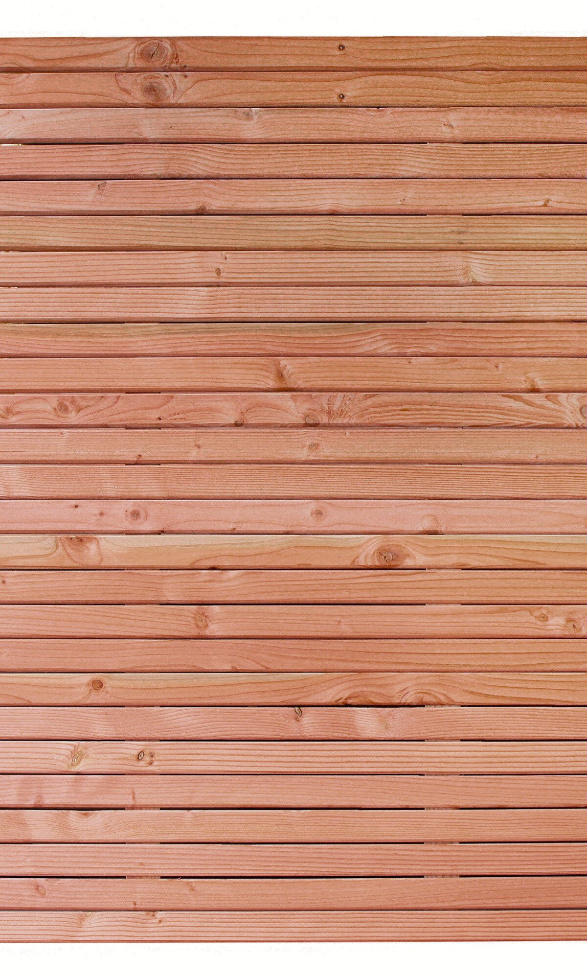 Rhombusscherm Nador, Red Class Wood geïmpregneerd vuren, RVS-geschroefd, enkelzijdig bekleed, 30-planks (26+4) 180 x 180 cm
