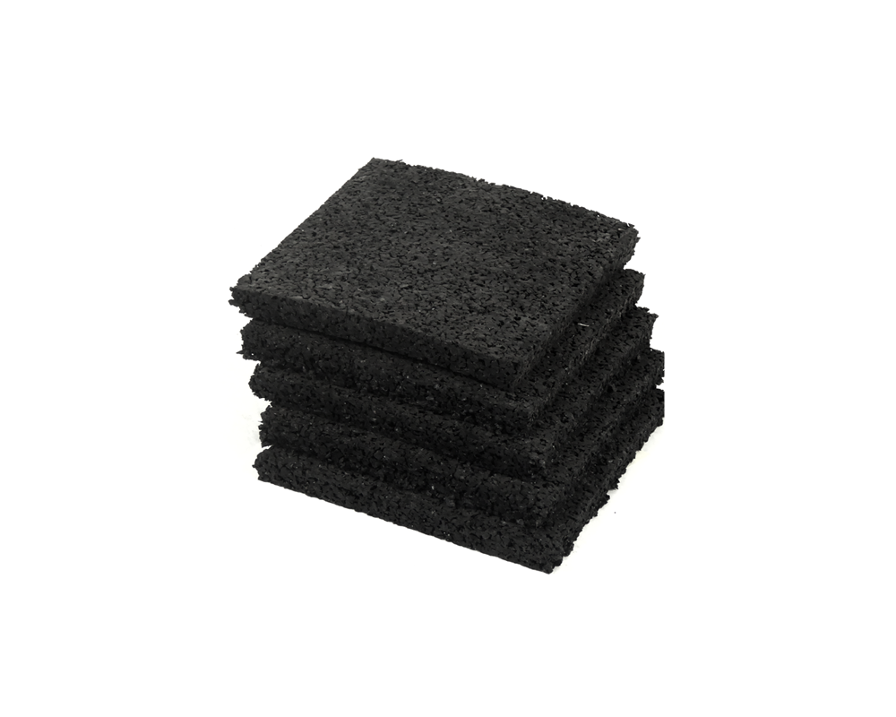 Rubberen Tegeldrager Dakterras / Balkon 30 stuks