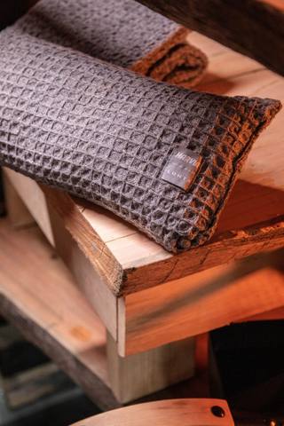 Sauna accessoire Harvia door Luhta saunakussen 22,0 x 40,0 cm grijs — 2