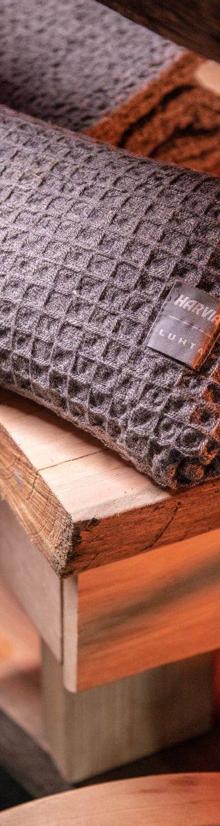 Sauna accessoire Harvia door Luhta saunakussen 22,0 x 40,0 cm grijs — 2