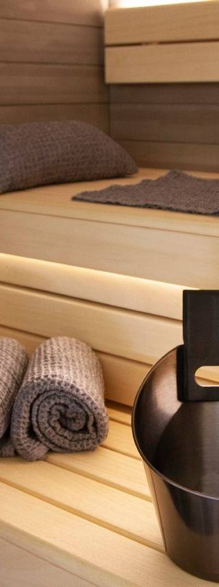 Sauna accessoire Harvia door Luhta saunakussen 22,0 x 40,0 cm grijs — 3