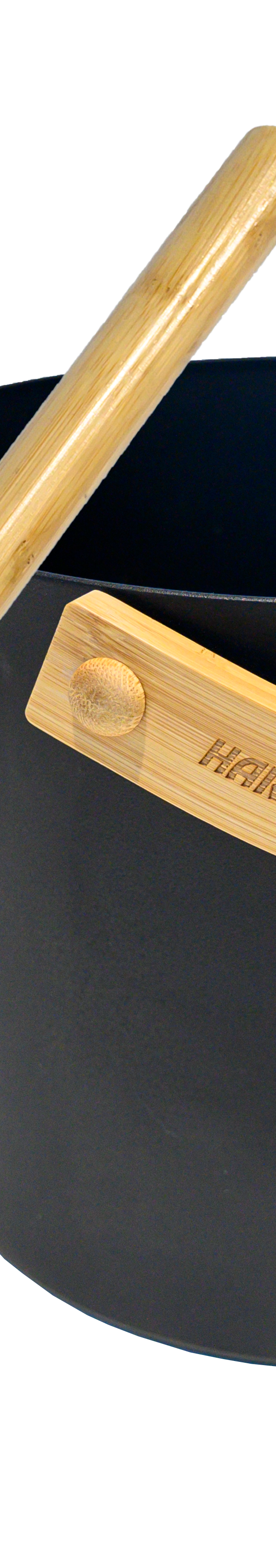 Sauna accessoire Harvia emmer en pollepel staal zwart