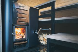Sauna accessoire Harvia Legend brandhoutmand — 2