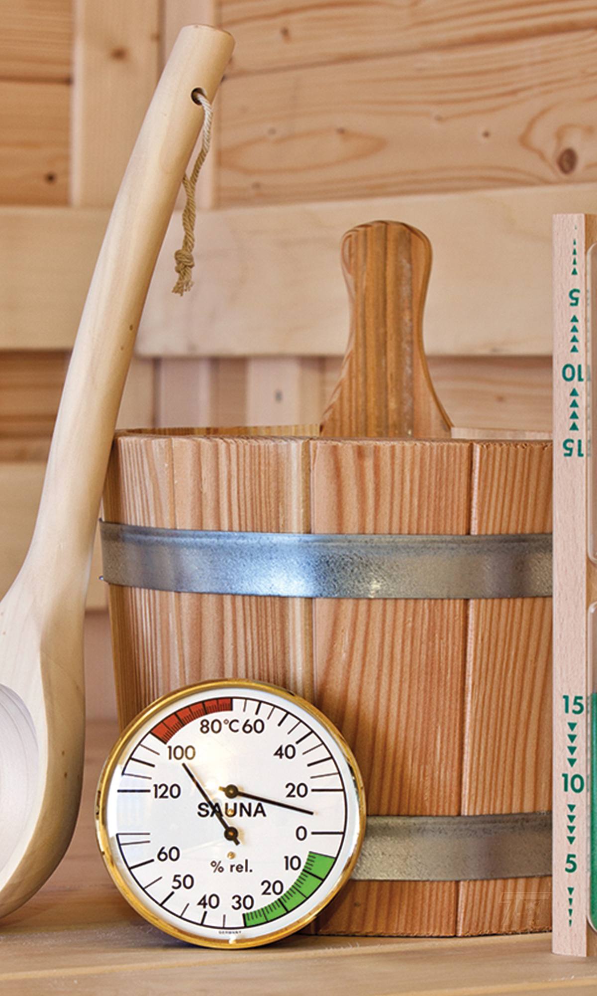 Sauna accessoire set