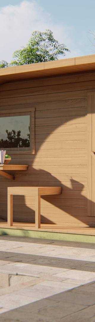 Sauna Oval | 38 mm | onbehandeld — afbeelding 2