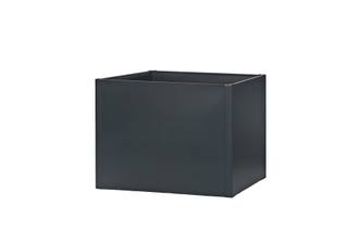 Seneca 100 – Dubbelwandige bloembak antraciet – 100 x 100 x 76 cm — 2