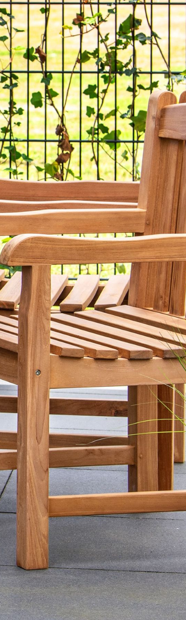 Teak blokstoel Birmingham