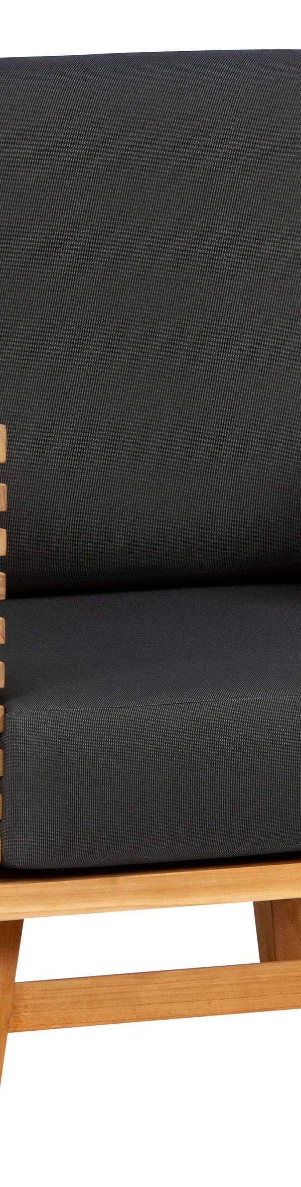 Teak loungeset Riverside fauteuil incl. kusses