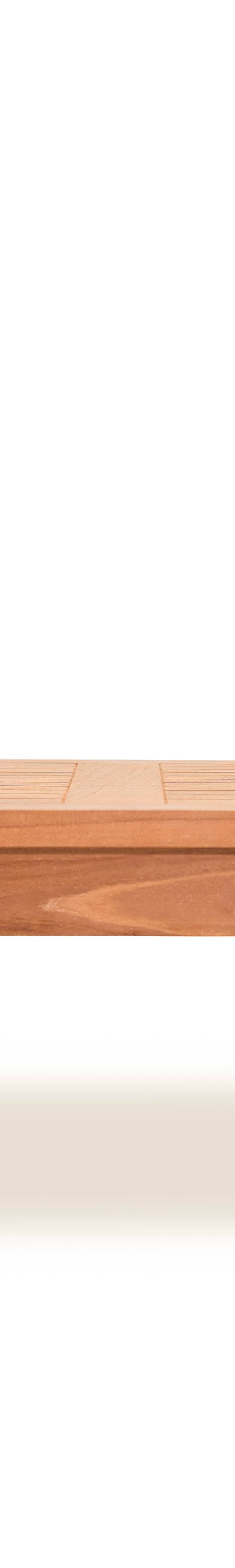 Teak modulaire lounge set Tambora – Bijzettafel/Hocker incl. kussen en glasplaat – 80 x 80 x H30/40cm