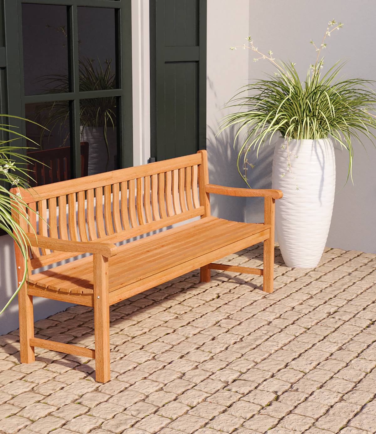 Teak tuinbank Bretagne 120 cm