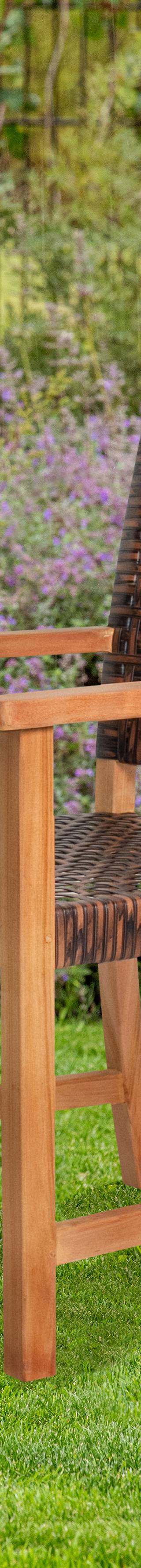 Teak tuinstoel Madiun (set van 2 stoelen) — 3