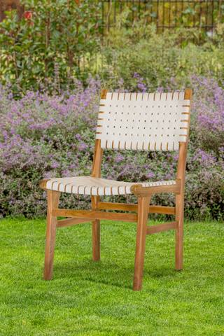 Teak tuinstoel Mataram (set van 2 stoelen) — 2