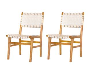 Teak tuinstoel Mataram (set van 2 stoelen) — 3