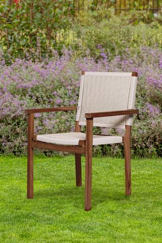 Teak tuinstoel Riau (set van 2 stoelen) — 2