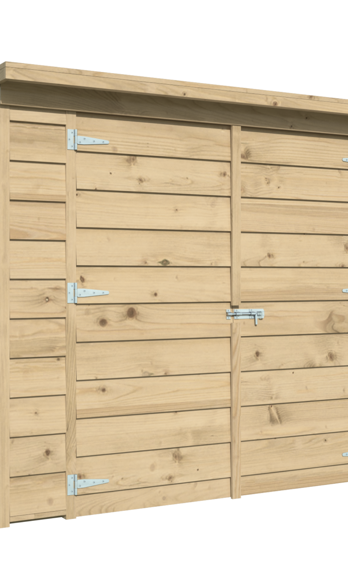 Tuinberging Hagenow, vuren groen geïmpregneerd L204 x B118 x H177 cm