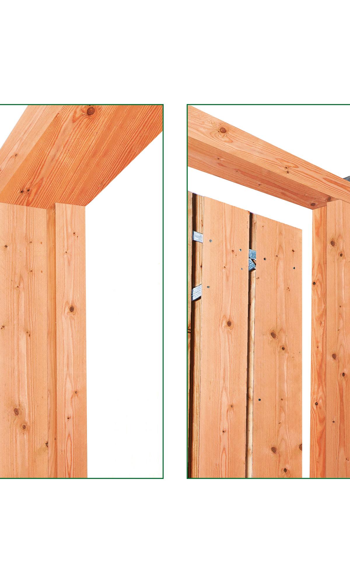 Tuindeurkozijn + aanslagligger Red Class Wood