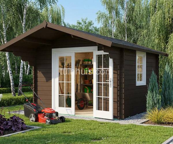 Tuinhuis Aalden 3x3m 28mm