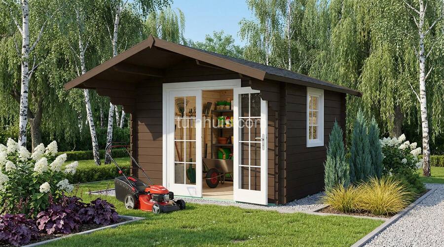 Tuinhuis Aalden 3x3m 28mm