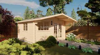 Tuinhuis Aalsmeer 4x4m 28mm — 2