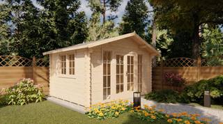 Tuinhuis Overijssel 4x3m 28mm — 2