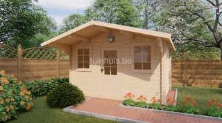 Tuinhuis Uithoorn 3,8x3m 28mm — 2