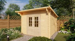 Tuinhuis Zeist 3x3m 28mm — 2