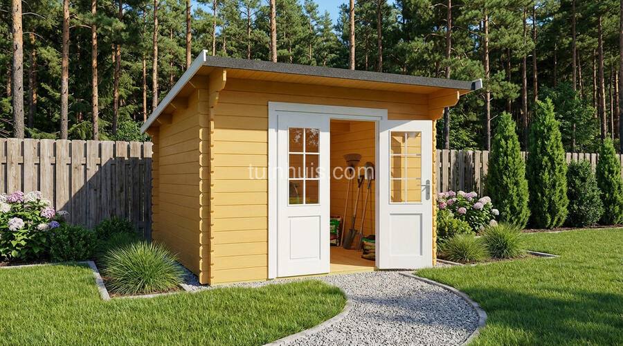 Tuinhuis Zeist 3x3m 28mm
