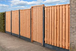 Tuinscherm Casablanca, Red Class Wood geïmpregneerd ME vuren, RVS-geschroefd, 21-planks (19+2) 180 x 180 cm — 4