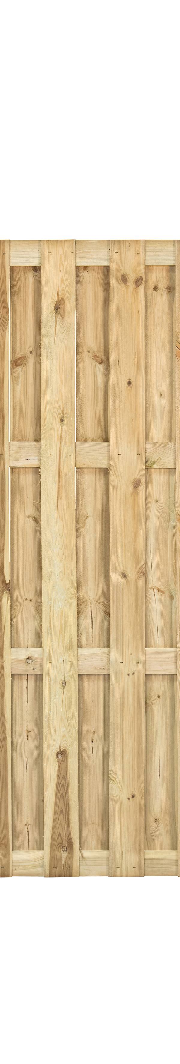 Tuinscherm Ermelo, groen geïmpregneerd grenen, geniet, 23-planks (19+4) 180 x 180 cm