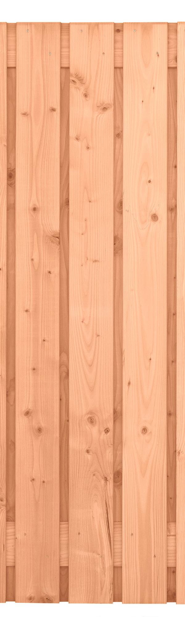 Tuinscherm Harz, douglas, RVS-geschroefd, 23-planks (21+2) 180 x 180 cm