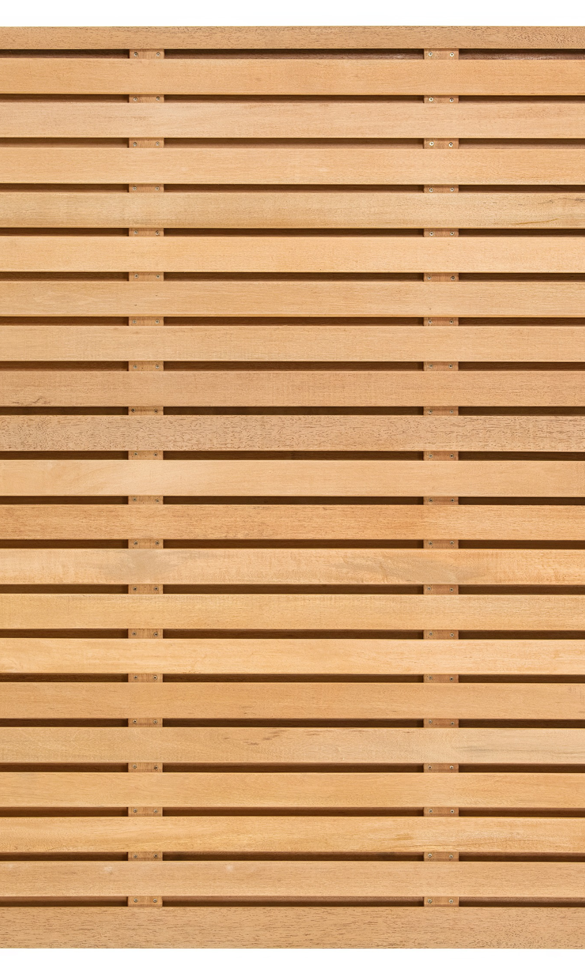 Tuinscherm Prinsenbeek, bangkirai hardhout, RVS-geschroefd, 40-planks (36+4) 180 x 180 cm